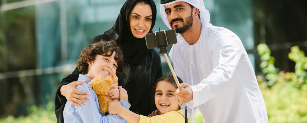 Arabic Family of Four
