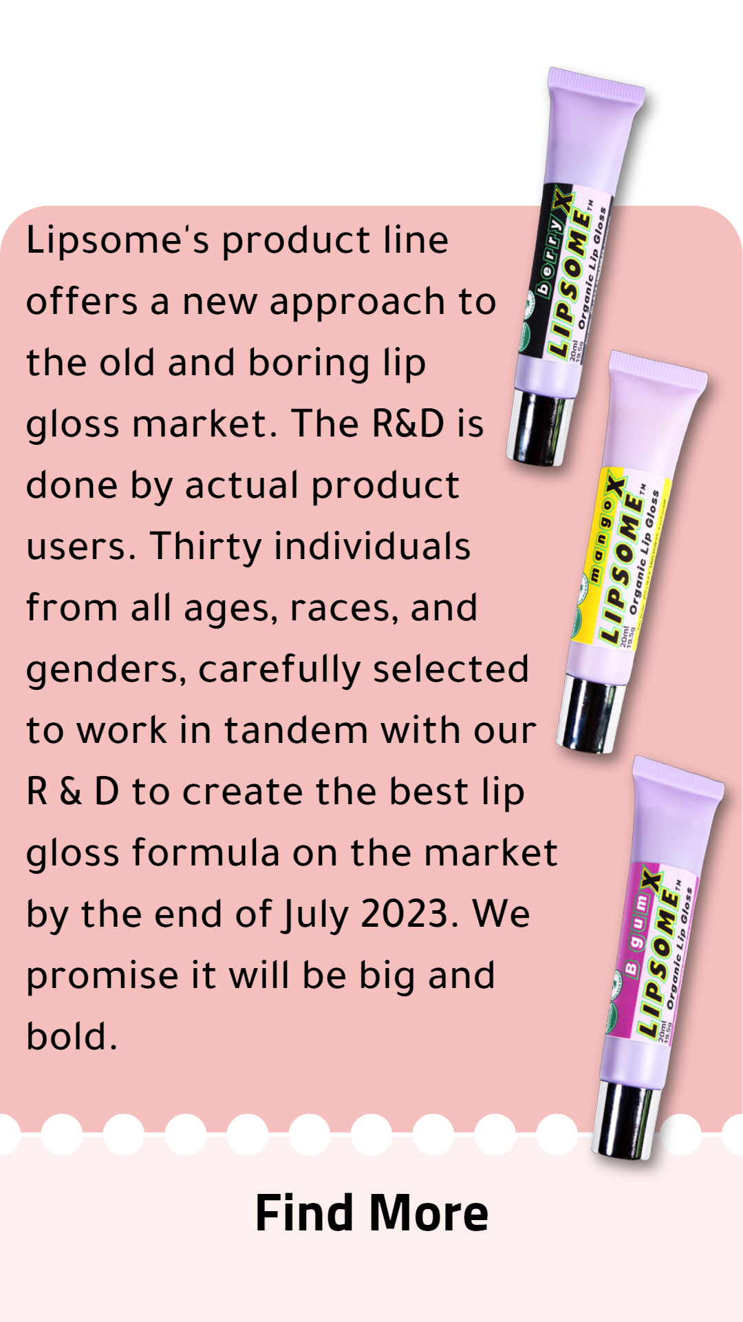 about us lipsome brand