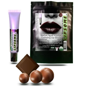 chocolate flavor lip gloss