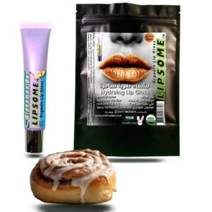 cinnamon bun flavor lip gloss