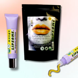lipsome lip gloss mango flavor