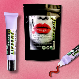 lipsome X lip gloss berry flavor